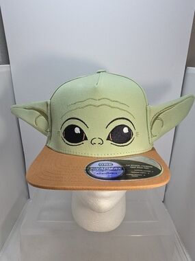 Cinemark Mandalorian & Grogu Character W/EarsSnapback Hat NWOT